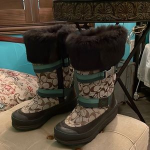 Winter Coach boots.